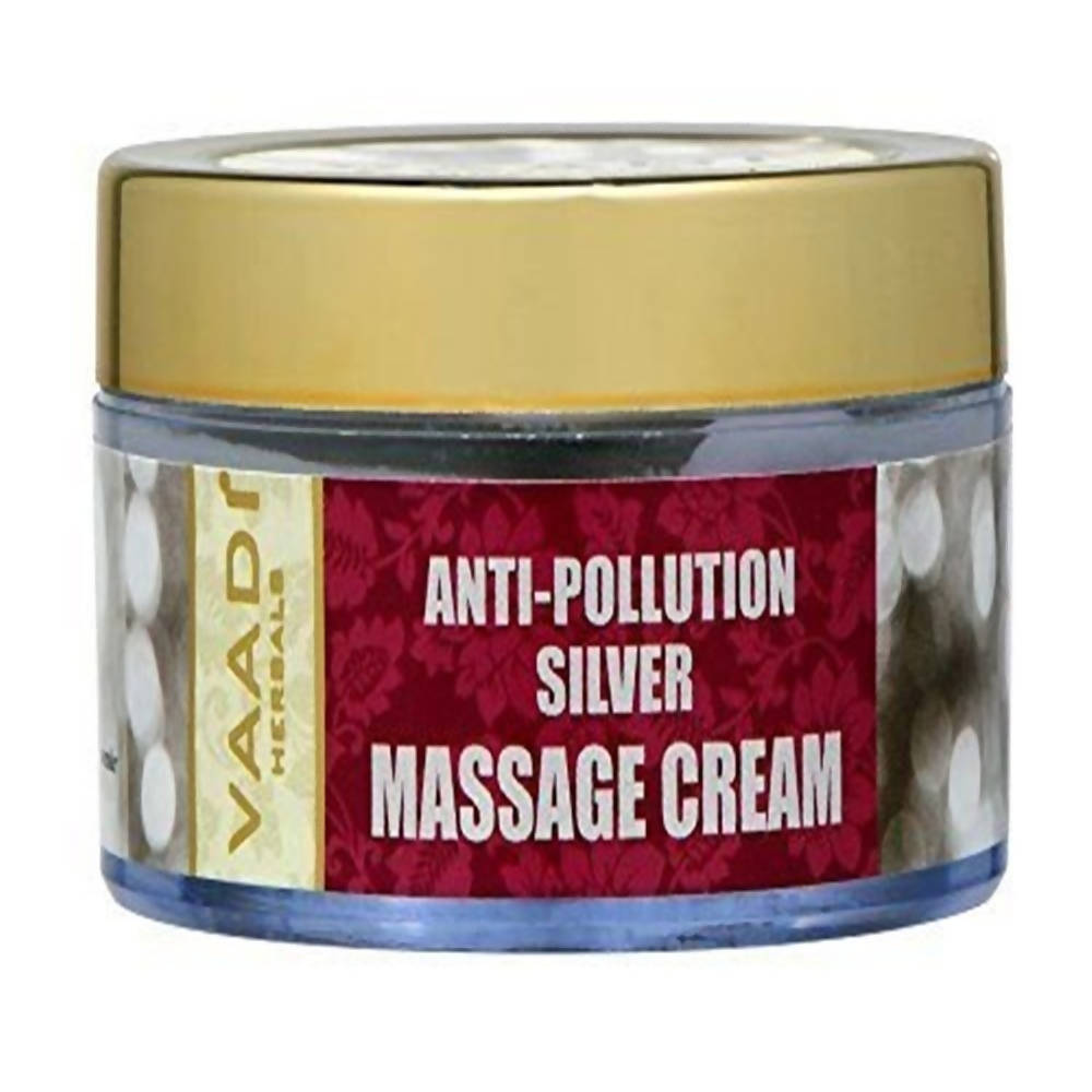 Vaadi Herbals Anti-Pollution Silver Massage Cream - Limited Time Offer | Grocsy