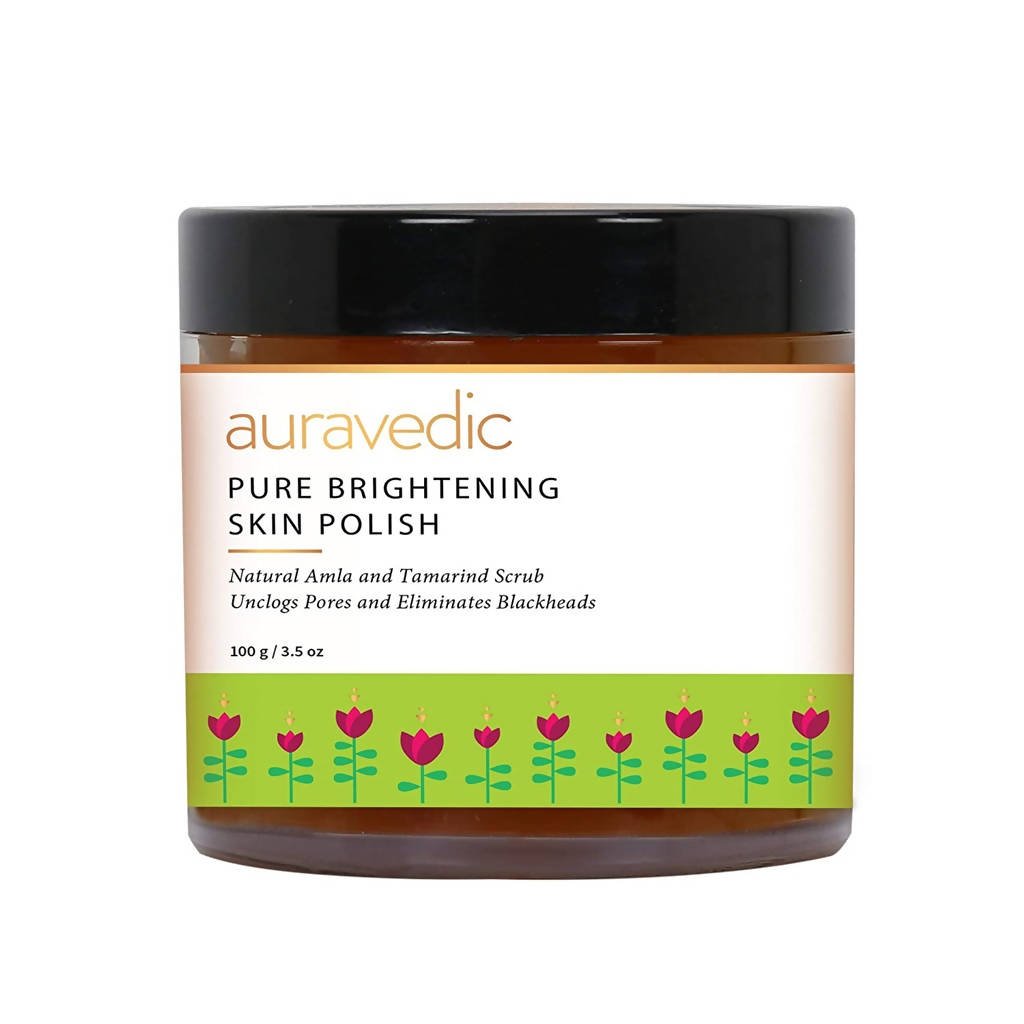 Auravedic Pure Brightening Skin Polish | Grocsy
