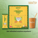 Indicup Lemongrass Ginger Tea Instant Premix | Grocsy