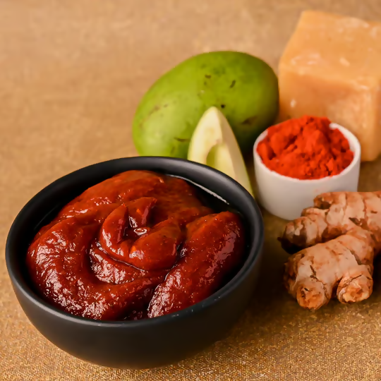 Tenali Ruchulu Sweet Ginger Pickle | Grocsy