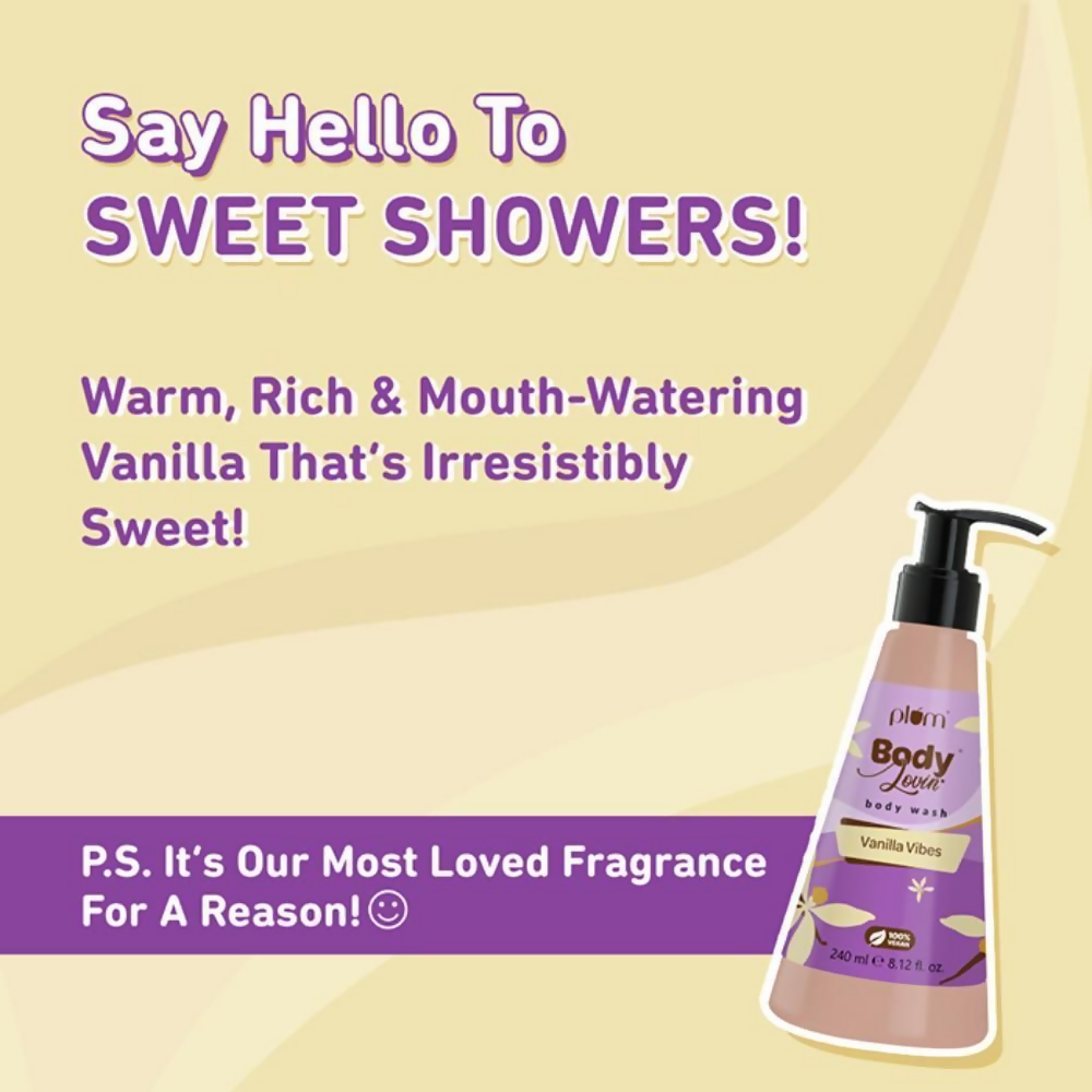 Plum BodyLovin' Vanilla Vibes Body Wash | Grocsy