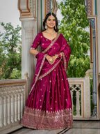 Lehenga Mart pink Designer Wedding Wear Lehenga Choli | Grocsy