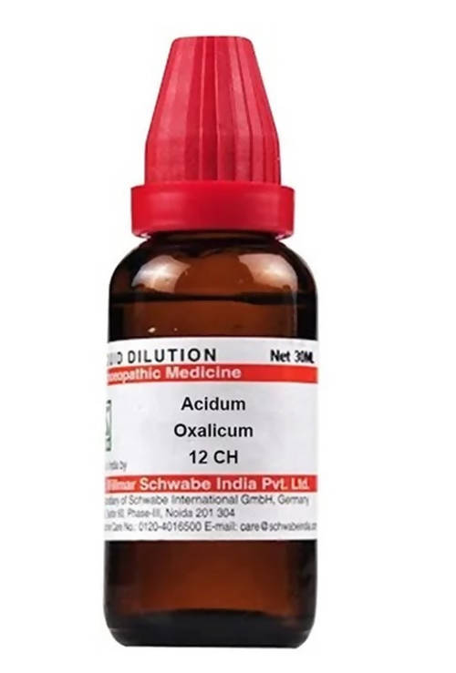 Dr. Willmar Schwabe India Acidum Oxalicum Dilution | Grocsy