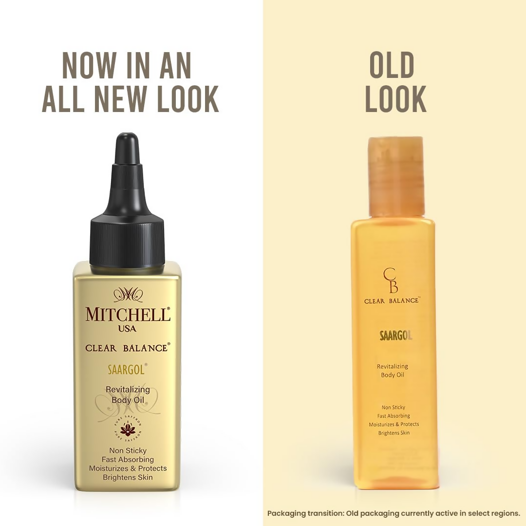 Mitchell USA Clear Balance Saargol Revitalizing Body Oil | Grocsy