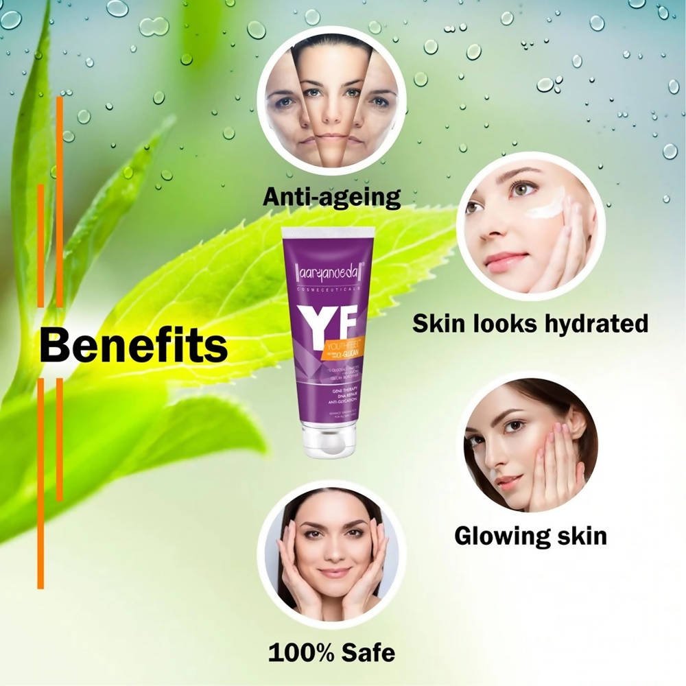 Aaryanveda Youthfeel Face Wash | Grocsy