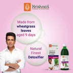Krishna's Herbal & Ayurveda Wheatgrass Juice | Grocsy