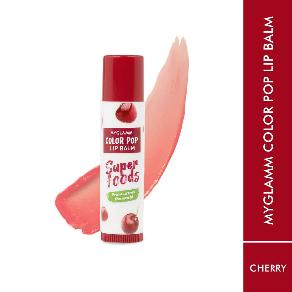 MyGlamm Superfoods Color Pop Lip Balm | Grocsy