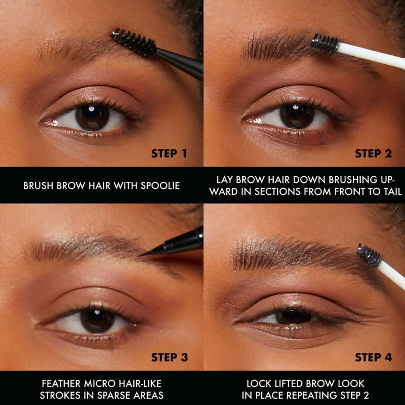 NYX Professional Makeup The Brow Glue Instant Long-Hold Eyebrow Styler - Brown | Grocsy