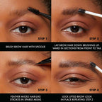 NYX Professional Makeup The Brow Glue Instant Long-Hold Eyebrow Styler - Brown | Grocsy
