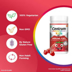 Centrum Kids Immune Fuel Gummies - Strawberry Flavor | Grocsy