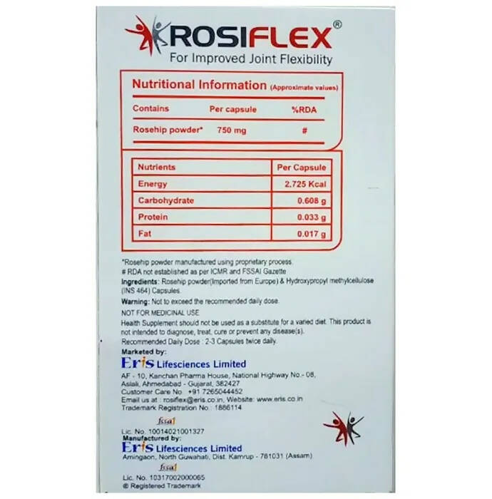 Eris Rosiflex Capsules | Grocsy