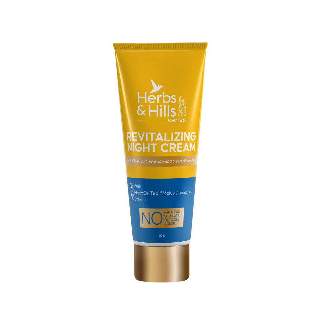 Herbs & Hills Revitalizing Night Cream (Swiss Range) | Grocsy