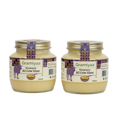 Gramiyaa Kangeyam A2 Cultured Cow Ghee | 100% Desi Ghee | Pure & Organic Ghee | Grocsy