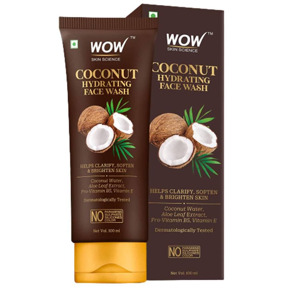 Wow Skin Science Coconut Hydrating Face Wash | Grocsy