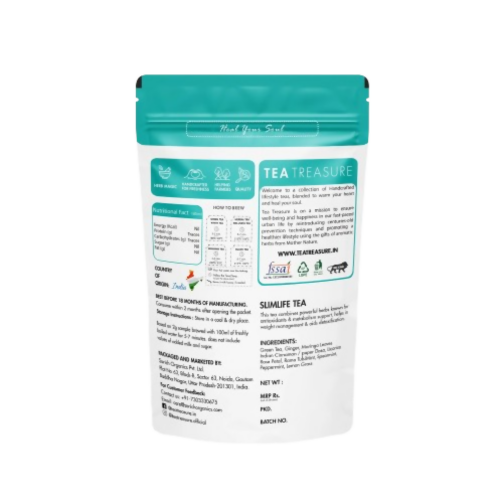 Tea Treasure Loose Leaf Slim Life Tea | Grocsy