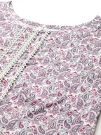 Ahalyaa Women's Traditional Wear Co-ods - Maroon | Grocsy