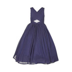 Asmaani Baby Girl's Navy Blue Designer Dress (AS-DRESS-22003) | Grocsy