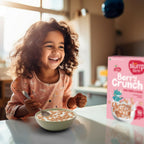 Slurrp Farm Berry Crunch Strawberry Cereal (Ragi Stars & Moons) | Grocsy