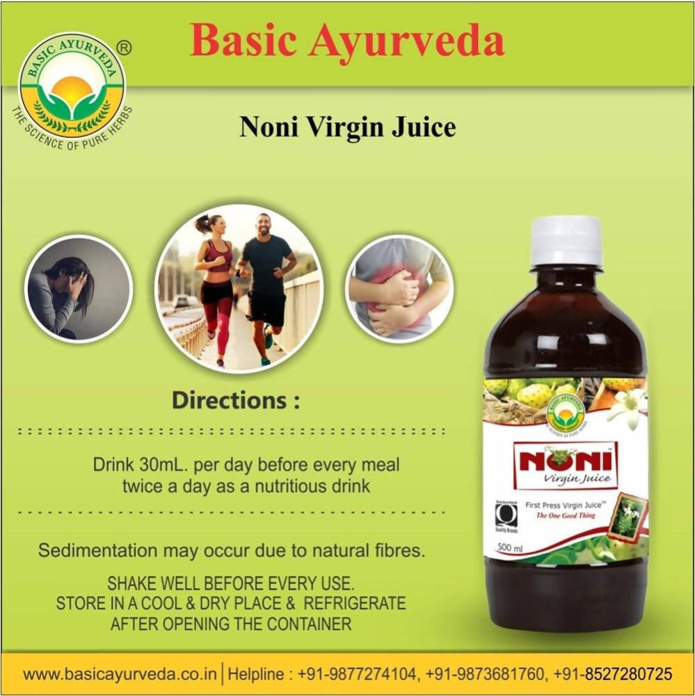 Basic Ayurveda Noni Virgin Juice | Grocsy