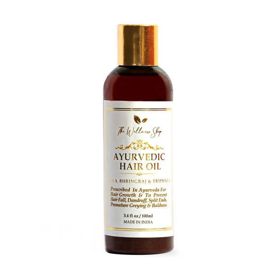 The Wellness Shop Ayurvedic Hair Oil | Grocsy