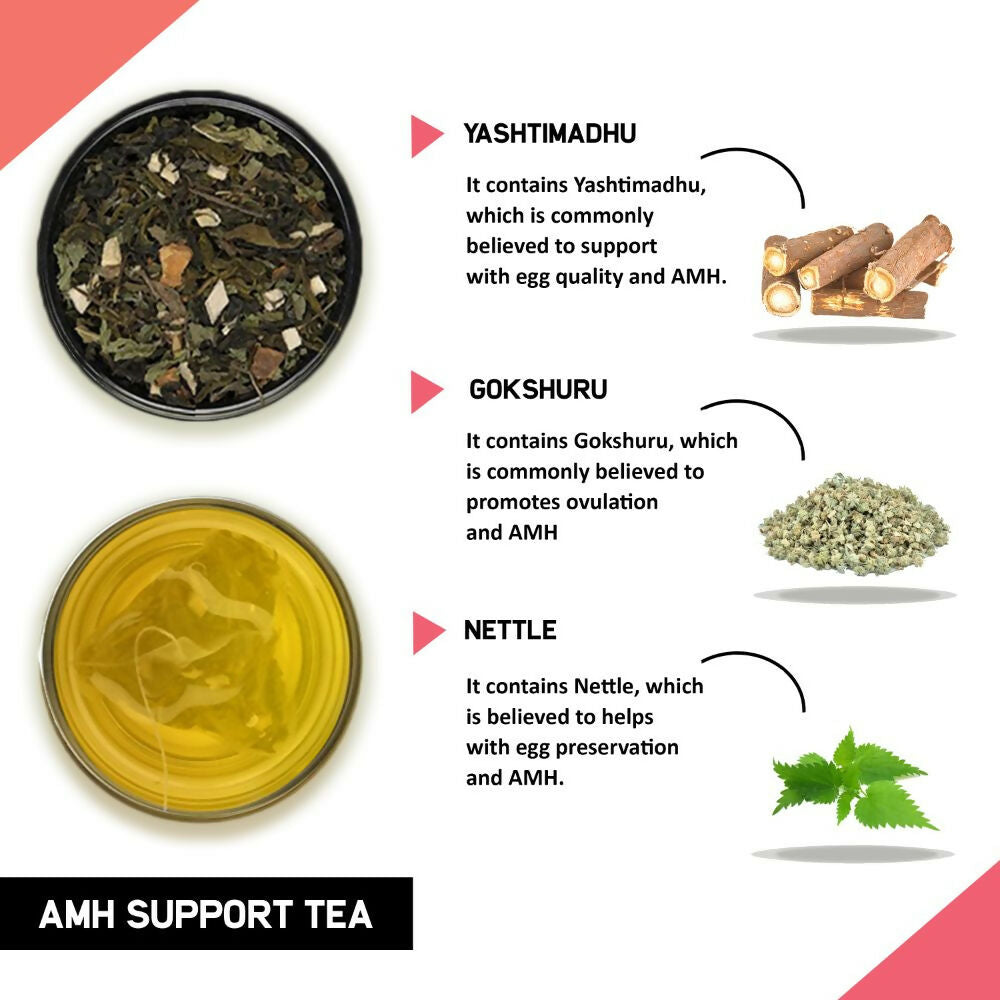 Teacurry AMH Support Tea For Women | Grocsy
