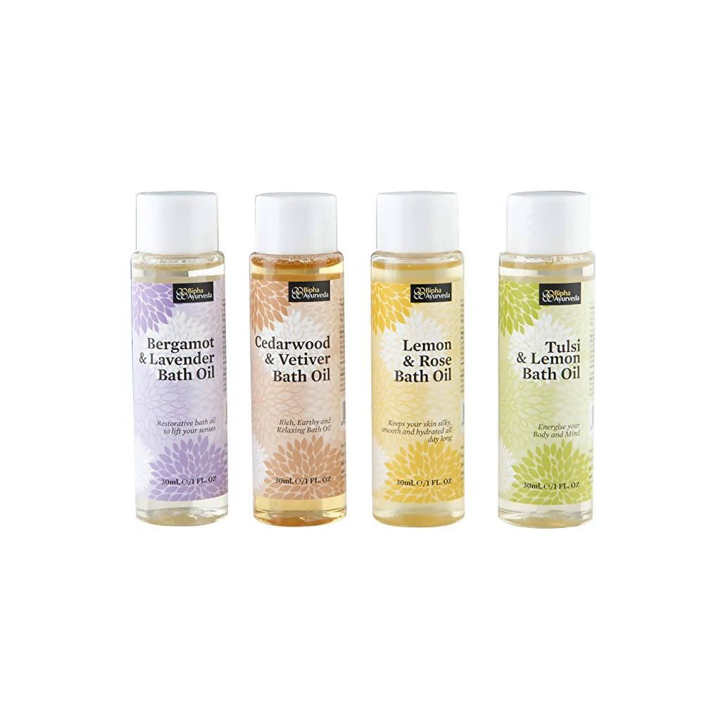 Bipha Ayurveda The Enchanted Garden Bath Oil Combo | Grocsy