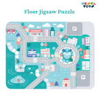 Nesta Toys 115 Pieces Wooden City Building Blocks, Stacking Educational Toys |Building Toys for Creative Play (3+ Years) | Grocsy
