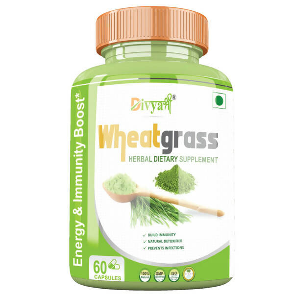 Divya Shree Wheatgrass Capsules | Grocsy