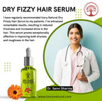 Ivory Natural Dry Frizzy Hair Serum Moisturizes Dry Strands, Detangles Hair | Grocsy