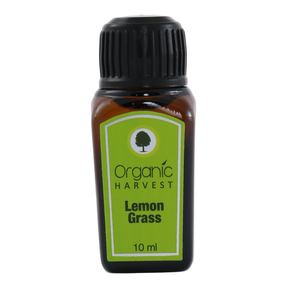 Organic Harvest Lemon Grass Essential Oil | Grocsy