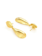 Golden Drop Earrings - Ruby Raang | Grocsy