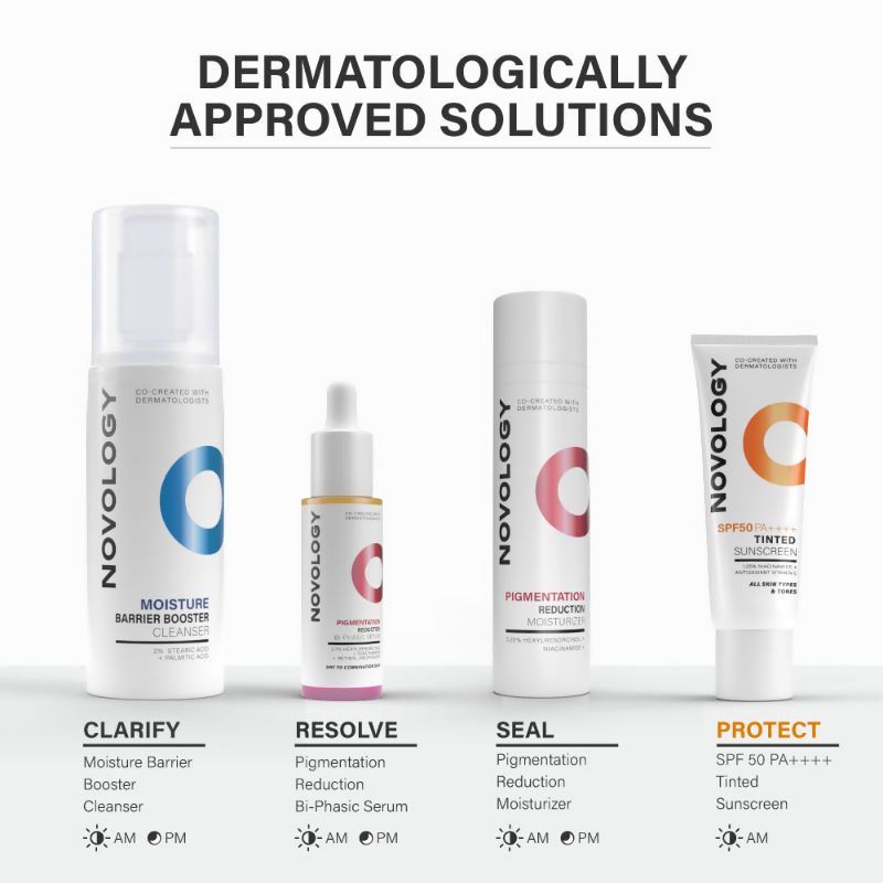 Novology SPF 50 PA++++ Tinted Sunscreen | Grocsy