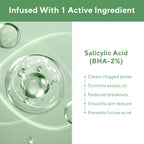 Cos-IQ BHA-2% Salicylic Acid Face Cleanser | Grocsy