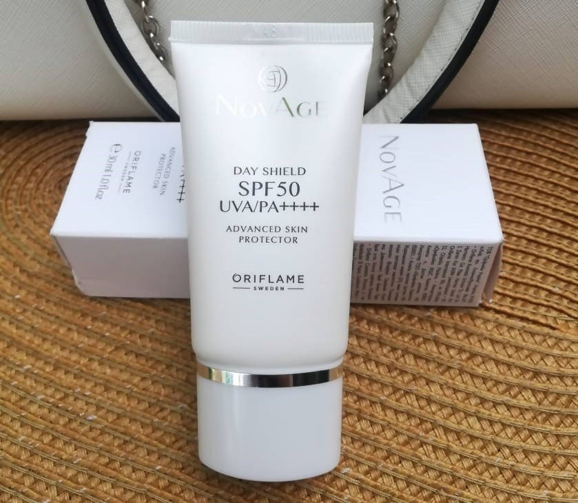 Oriflame Novage Day Shield SPF50 UVA/PA++++ Advanced Skin Protector | Grocsy