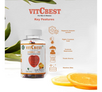 HealthBest VitCbest Vitamin C + Zinc Gummies | Grocsy