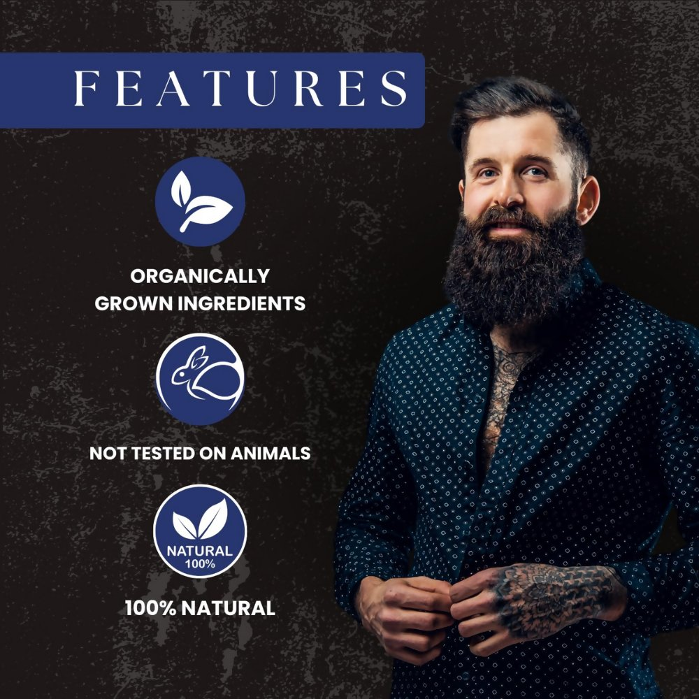 Amazing Earth Certified Organic Beard Growth Oil | Grocsy