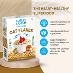 Nature Land Organics Oat Flakes | Grocsy