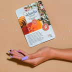 Skinella Radiance Boost Face Sheet Mask - Manuka Honey & Vitamin C | Grocsy