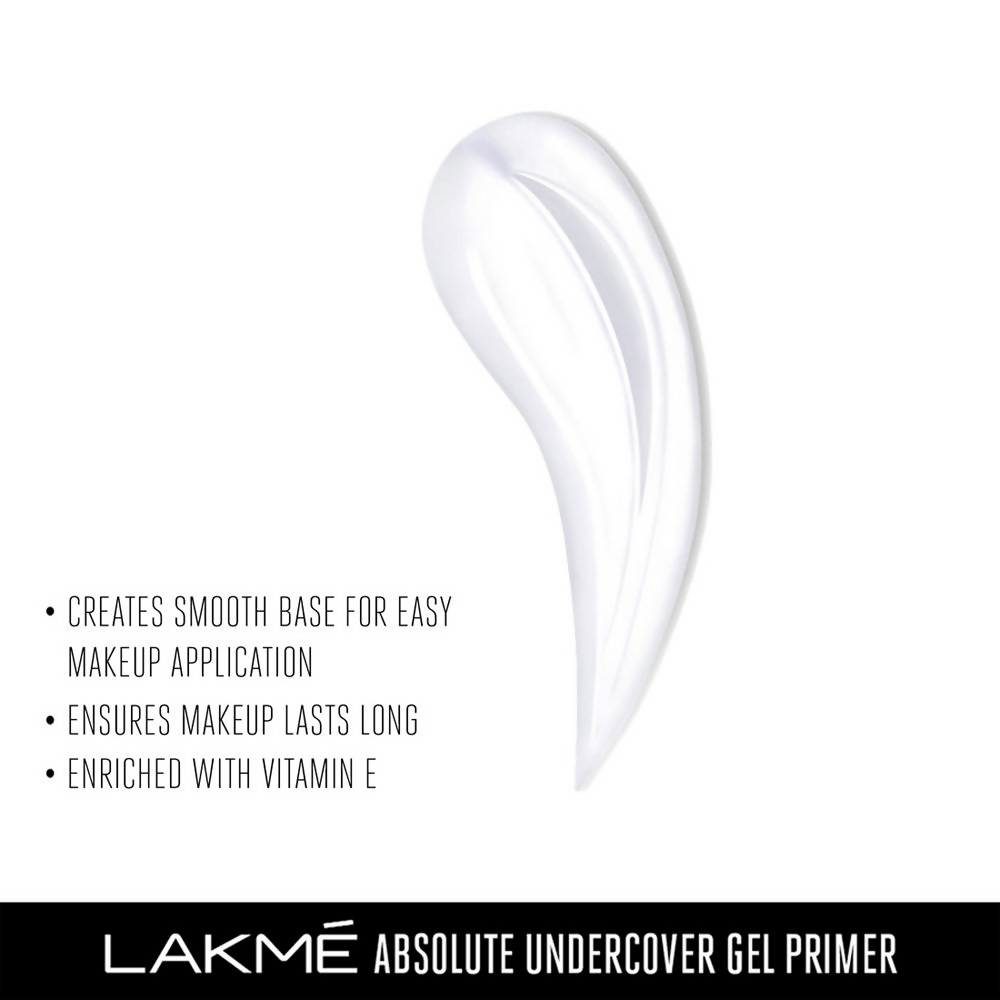 Lakme Unreal Undercover Gel Face Primer, Enriched With Viitamin E | Grocsy