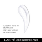 Lakme Unreal Undercover Gel Face Primer, Enriched With Viitamin E | Grocsy