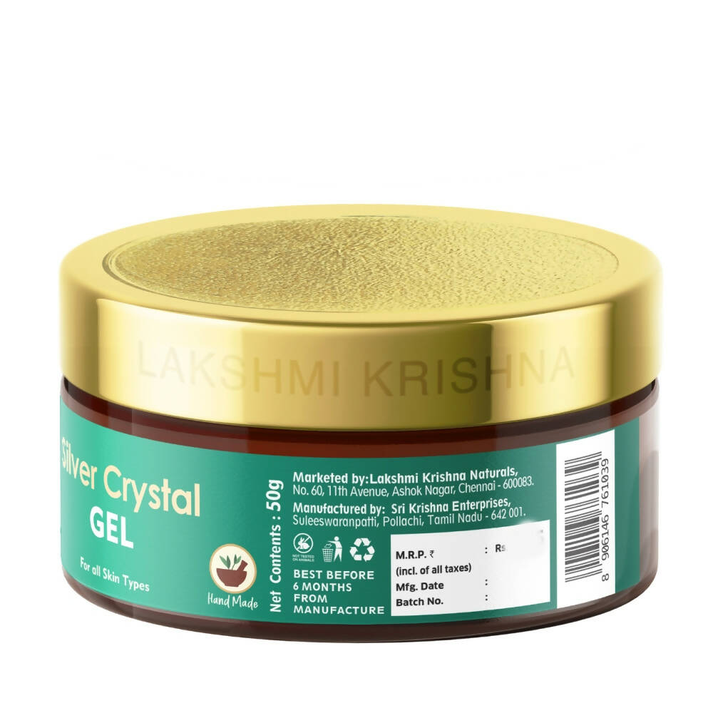 Lakshmi Krishna Naturals Silver Crystal Gel | Grocsy