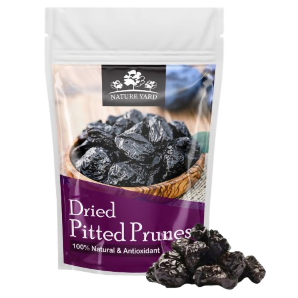 Nature Yard Organic Pitted Prunes Dry fruit | Grocsy