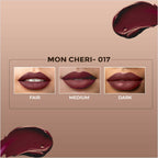 Colorbar Powerkiss Vegan Matte Lipcolor- Mon Cheri | Grocsy