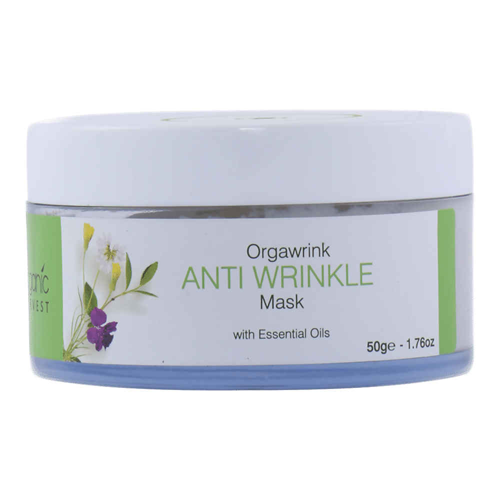 Organic Harvest Orgawrink Anti Wrinkle Mask With Essential Oils | Grocsy