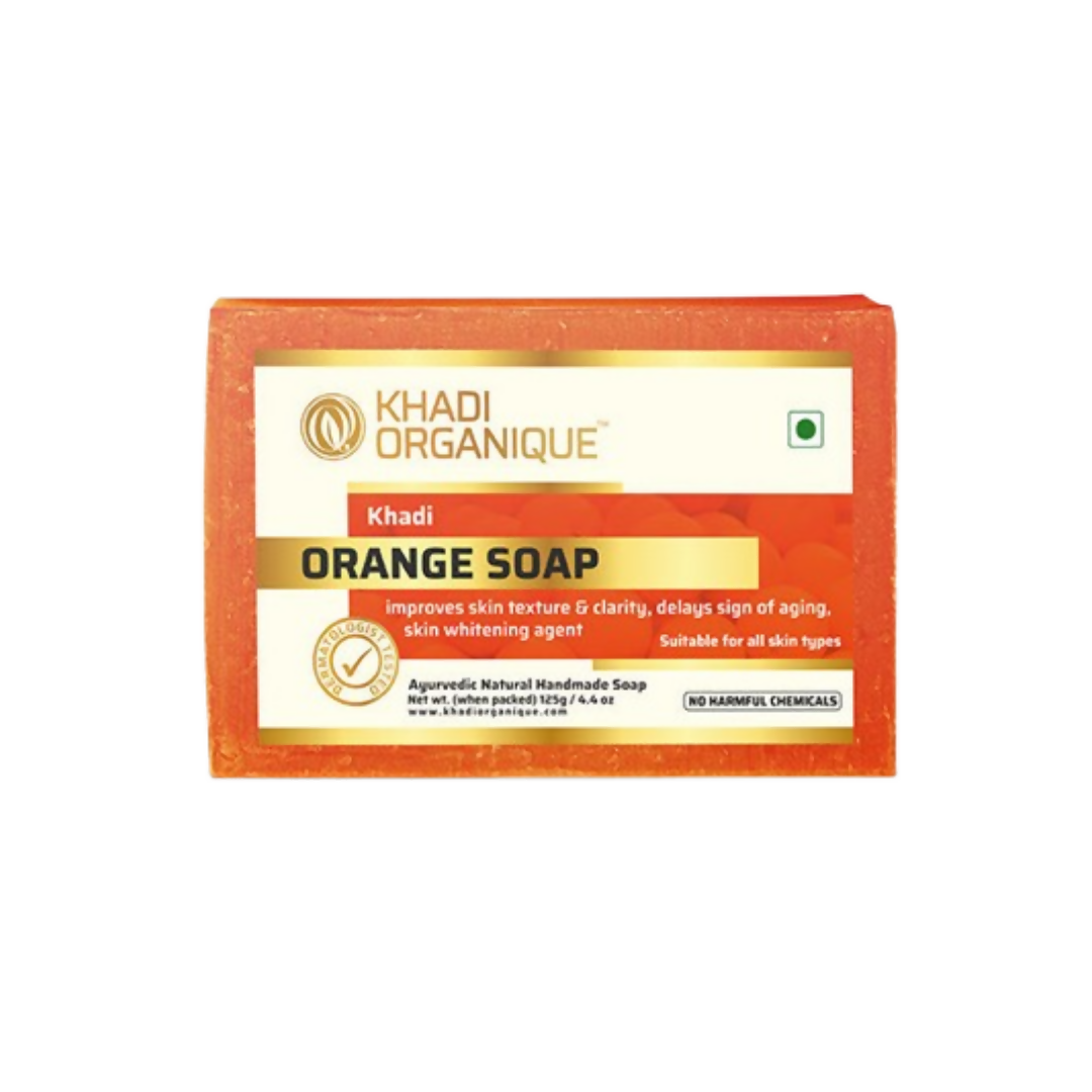 Khadi Organique Orange Soap | Grocsy