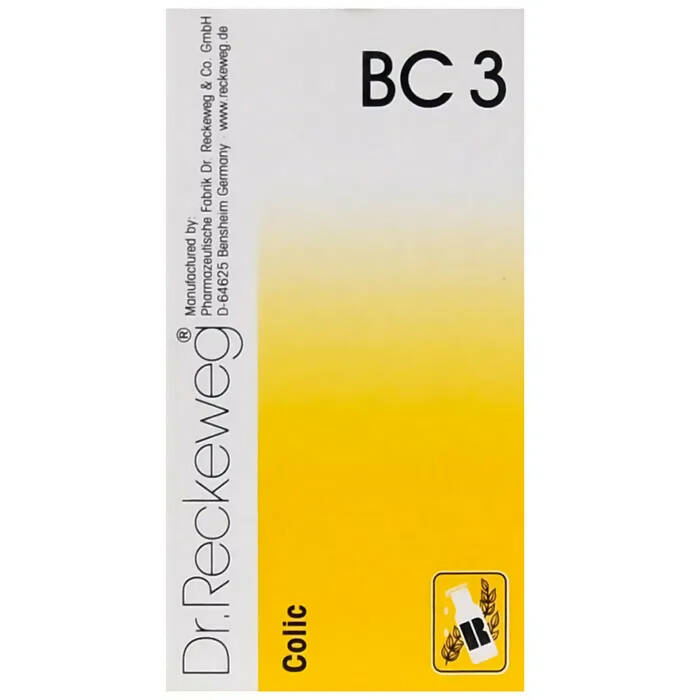 Dr. Reckeweg Bio-Combination 3 (BC 3) Tablets | Grocsy