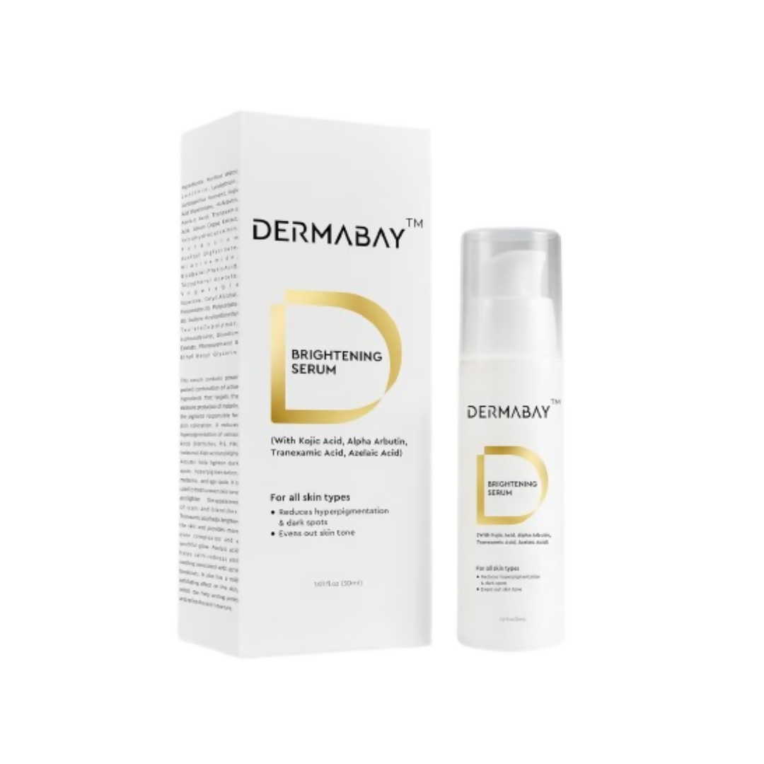 Dermabay Skin Brightening Face Serum With Kojic Acid & Alpha Arbutin | Grocsy