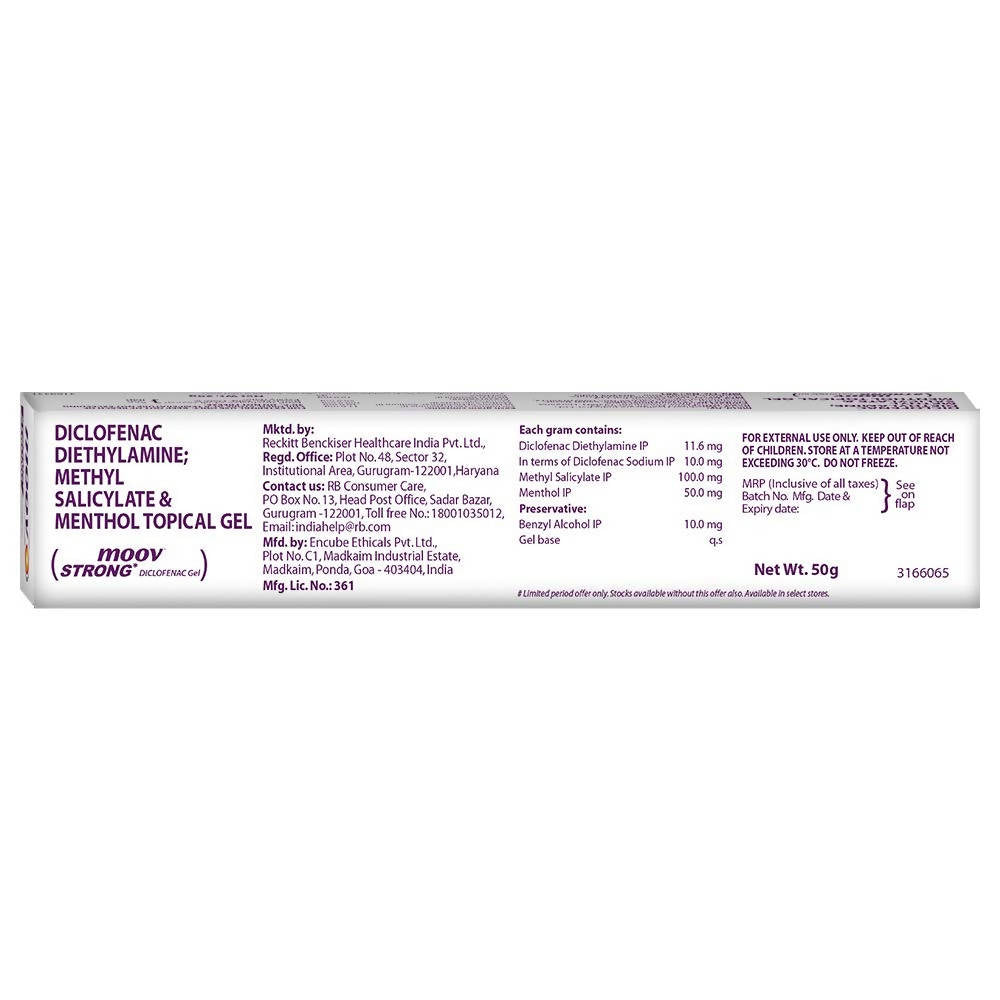 Moov Strong Diclofenac Gel | Grocsy