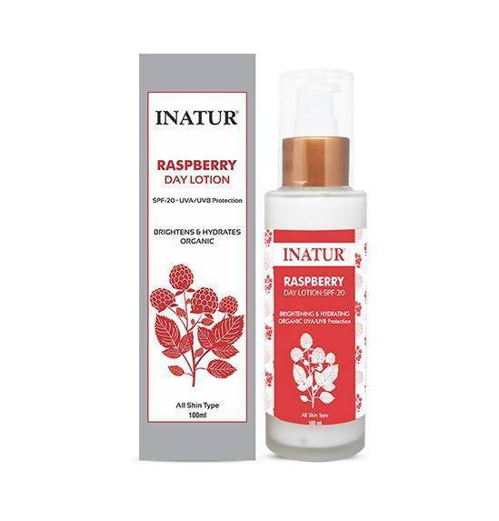 Inatur Raspberry Day Lotion SPF 20 | Grocsy