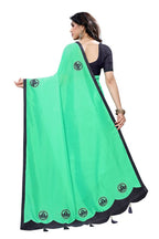 Vamika Designer Green Dola Silk Saree | Grocsy